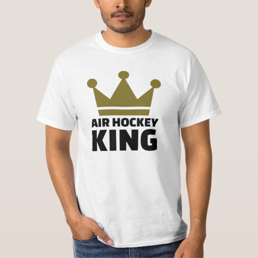 Air hockey King T-shirt (Voorkant)
