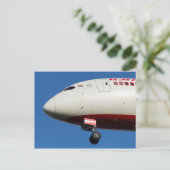 Air India b787 Briefkaart (Staand voorkant)