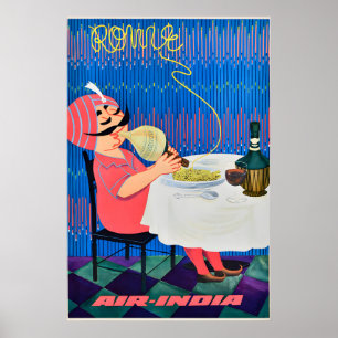 Air India - Rome - Reisposter Prints