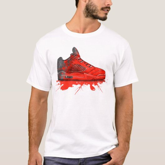 Air Jordan Retro 2016 apparel (Crimson Red) T-shirt (Voorkant)