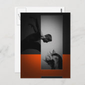 Air Kiss Briefkaart (Voorkant / Achterkant)