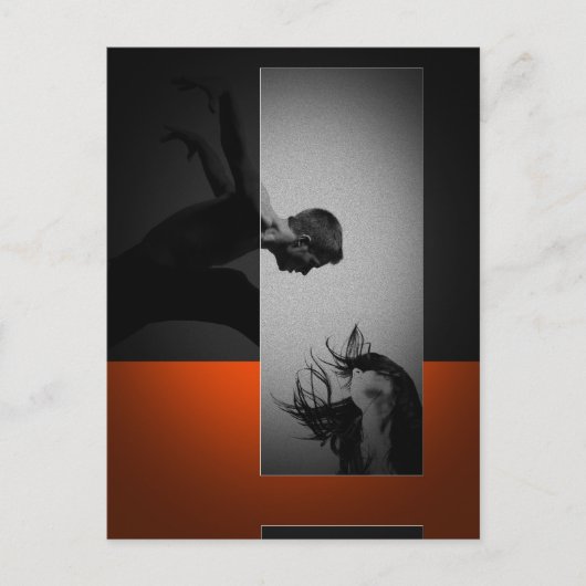 Air Kiss Briefkaart (Voorkant)