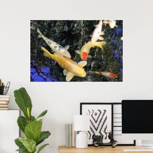 Air Koi Poster (Thuiskantoor)