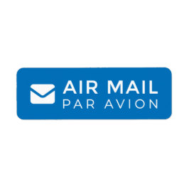 AIR MAIL AVION AVION 手 ー ルメア PAmail 紙  Etiket