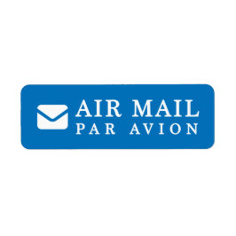 AIR MAIL AVION AVION 手 ー ルメア PAmail 紙  Etiket
