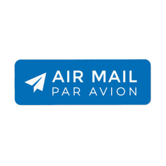 AIR MAIL AVION AVION 紙 ア メ行機エ飛 ETIKET