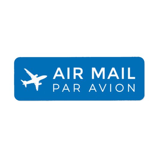 AIR MAIL AVION AVION AVION 飛 ー機ア行エ8000000メ ETIKET (Voorkant)