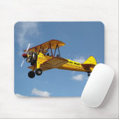 Air Mail Biplane Muismat (Met muis)