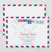 Air Mail Corporate Part Save The Date (Voorkant / Achterkant)