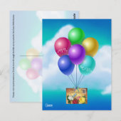 Air Mail Postcrossing Vintage - Briefkaart (Voorkant / Achterkant)