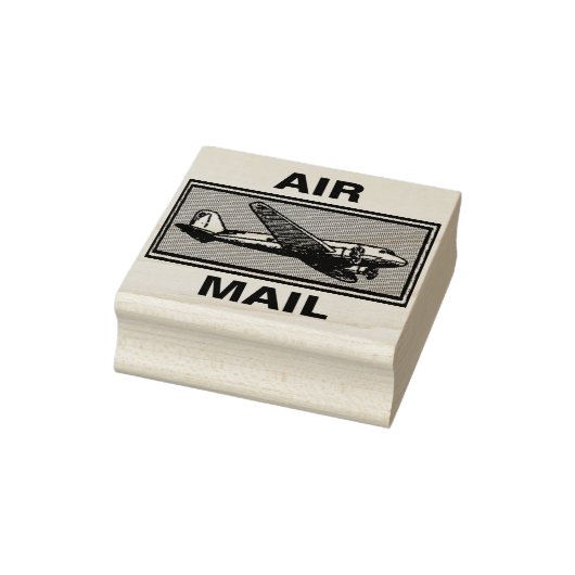 Air Mail Rubberstempel (Stempel)
