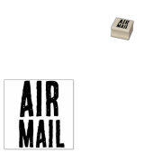 AIR MAIL RUBBERSTEMPEL (Gestempeld)