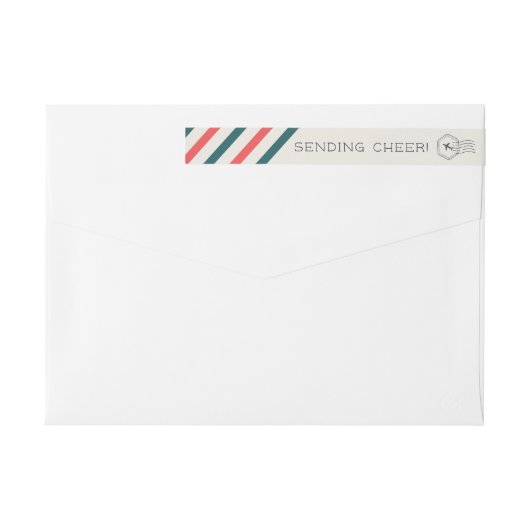 Air Mail | Terugkeeradres feestdag (Achterkant)