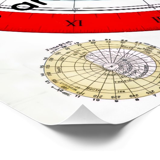 Air Map Perfect Poster (Hoek)