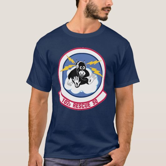 Air National Guard 102nd Rescue Squadron T-shirt (Voorkant)