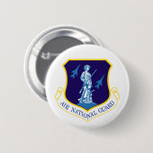 Air National Guard Insignia Ronde Button 5,7 Cm (Voorkant /achterkant)