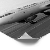 Air New Zealand Airbus A 320 Poster (Hoek)