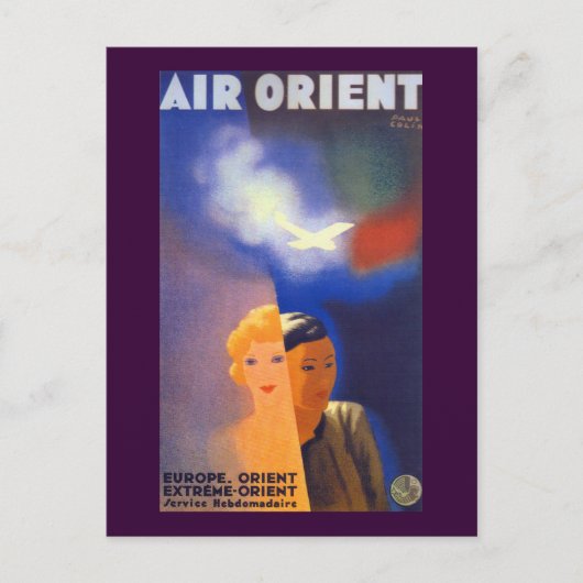 Air Orient ~ Europe - Orient Briefkaart (Voorkant)