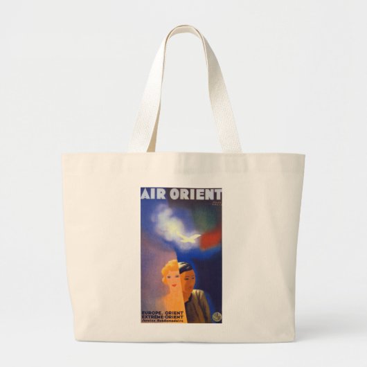 Air Orient ~ Europe - Orient Grote Tote Bag (Voorkant)