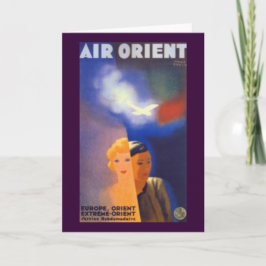 Air Orient ~ Europe - Orient Kaart (Voorkant)