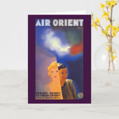 Air Orient ~ Europe - Orient Kaart (Gele Bloem)