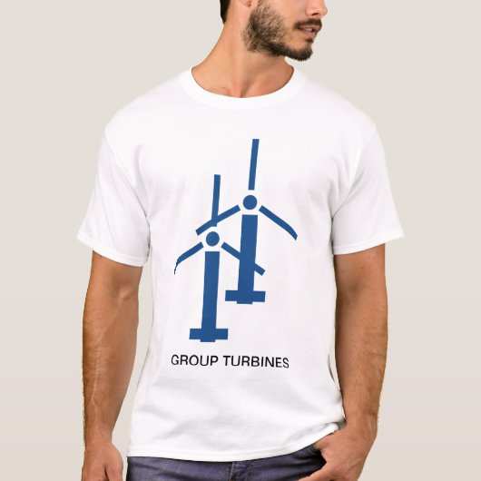 Air Pilot Aeronautical Chart Turbines Drone T-shirt (Voorkant)