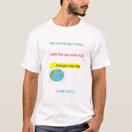Air pods World T-shirt