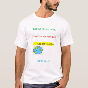 Air pods World T-shirt