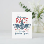 Air Race Airshow  Aviation Briefkaart (Staand voorkant)