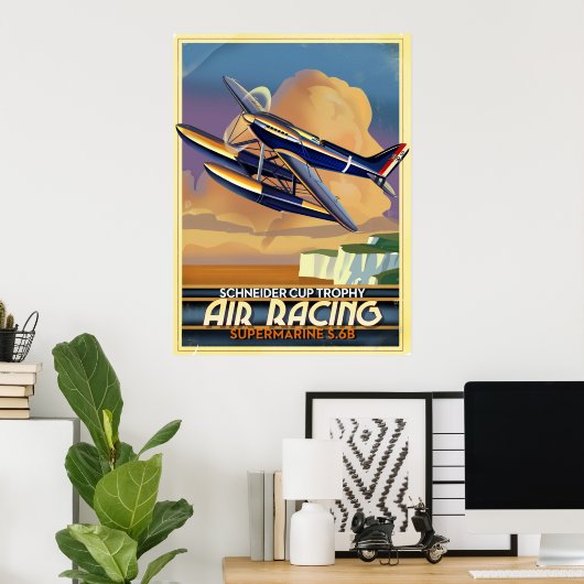 Air Racing Poster (Thuiskantoor)
