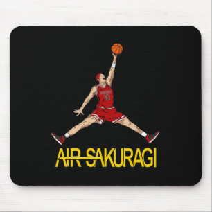 Air Sakuragi Anime Style Bysketbyll Design Muismat