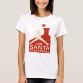 AIR SANTA – Funny Xmas Basketball Classic T-Shirt (Voorkant)