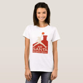 AIR SANTA – Funny Xmas Basketball Classic T-Shirt (Voorkant volledig)