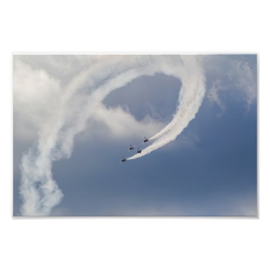 Air Show prestaties Foto Afdruk (Voorkant)