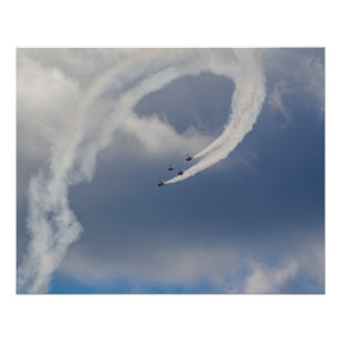 Air Show prestaties Perfect Poster