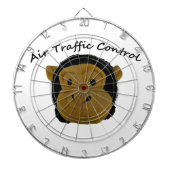 Air Traffic Control grappige geschenken. Dartbord (Voorkant)