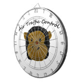 Air Traffic Control grappige geschenken. Dartbord (Voorkant Rechts)