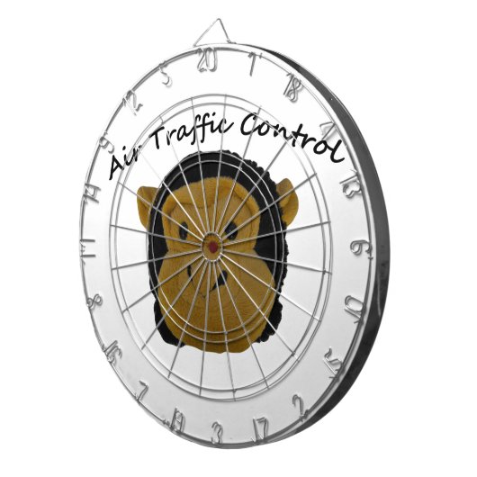 Air Traffic Control grappige geschenken. Dartbord (Voorkant Rechts)