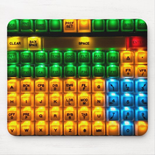 Air Traffic Control-toetsenbord - muisblok Muismat (Voorkant)