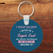 Air Traffic Controller droombaan doden Sleutelhanger (Voorkant)