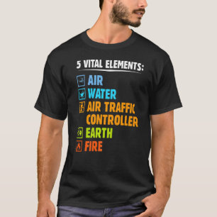 Air Traffic Controller Joke Atc Tower Operator Sq T-shirt