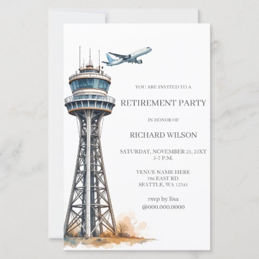 Air Traffic Controller Retirement Party (Voorkant)