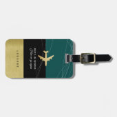 Air Travel Bags Identifier Classy Bagagelabel (Voorkant horizontaal)