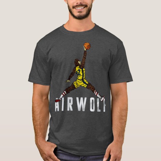 Air Wolf Funny T-shirt (Voorkant)