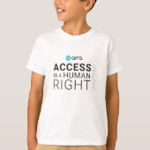 Aira Access is een basic T-shirt voor Kinderen van (Voorkant)