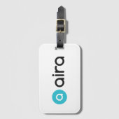 Aira Logo Bagagelabel (Voorkant (verticaal))