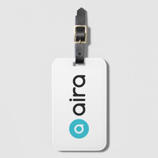 Aira Logo Bagagelabel (Voorkant (verticaal))