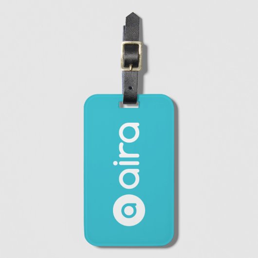 Aira Logo Bagagelabel (Voorkant (verticaal))