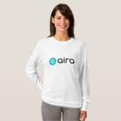 Aira Logo Basic T-shirt met lange mouwen (Voorkant volledig)