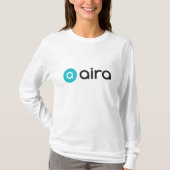 Aira Logo Basic T-shirt met lange mouwen (Voorkant)
